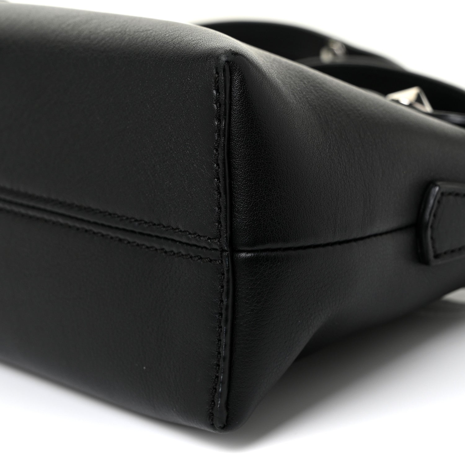 Fendi Vitello Dolce Mini By The Way Boston Bag Black 8 of 8
