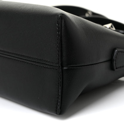 Fendi Vitello Dolce Mini By The Way Boston Bag Black 8 of 8