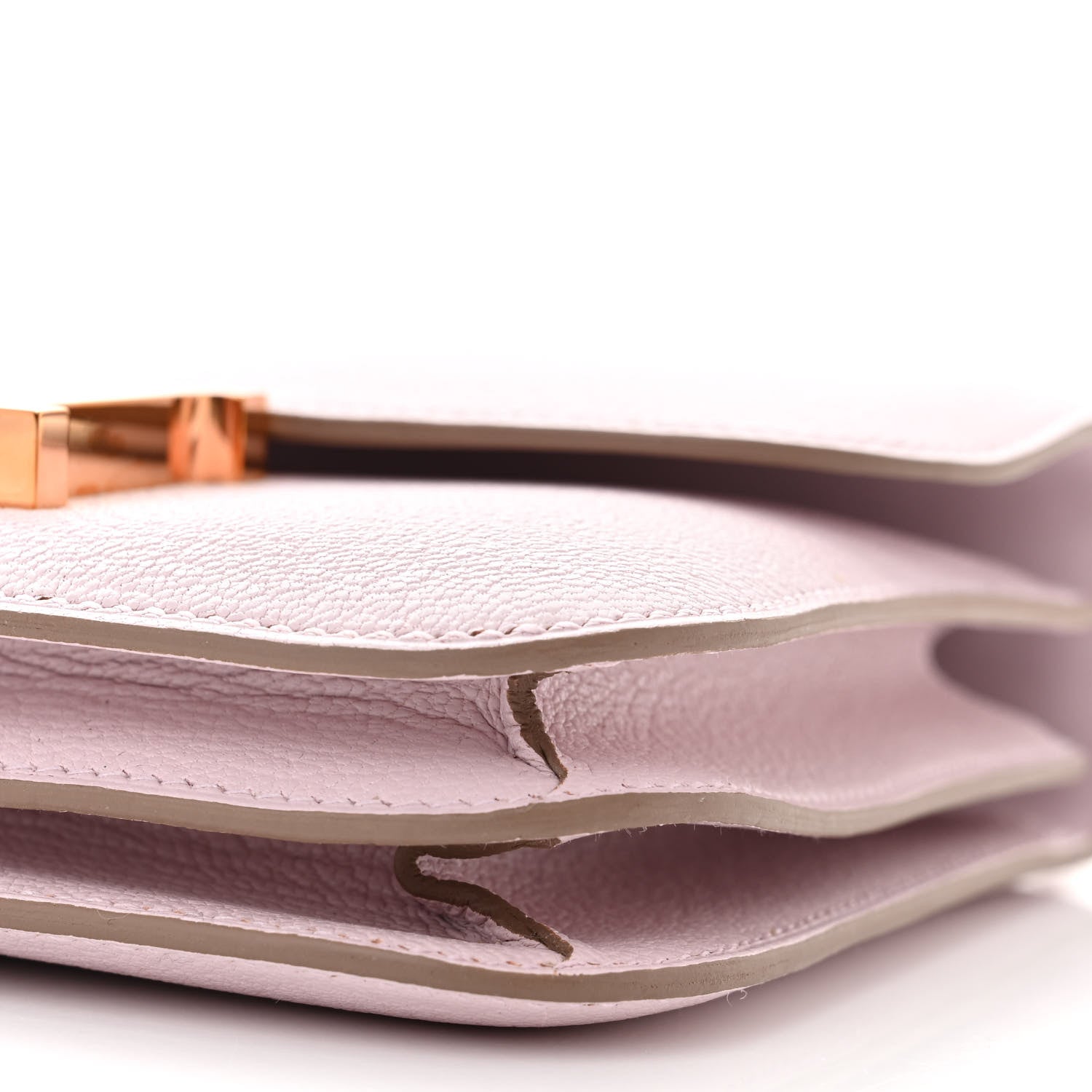Hermes Chevre Mysore Constance 18 Mauve Pale 11 of 12