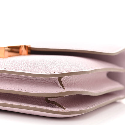 Hermes Chevre Mysore Constance 18 Mauve Pale 11 of 12