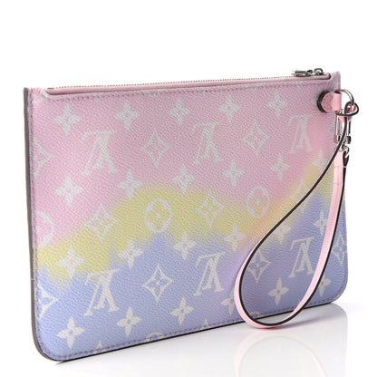 Louis Vuitton Monogram Escale Neverfull MM GM Pochette Pastel 2 of 9