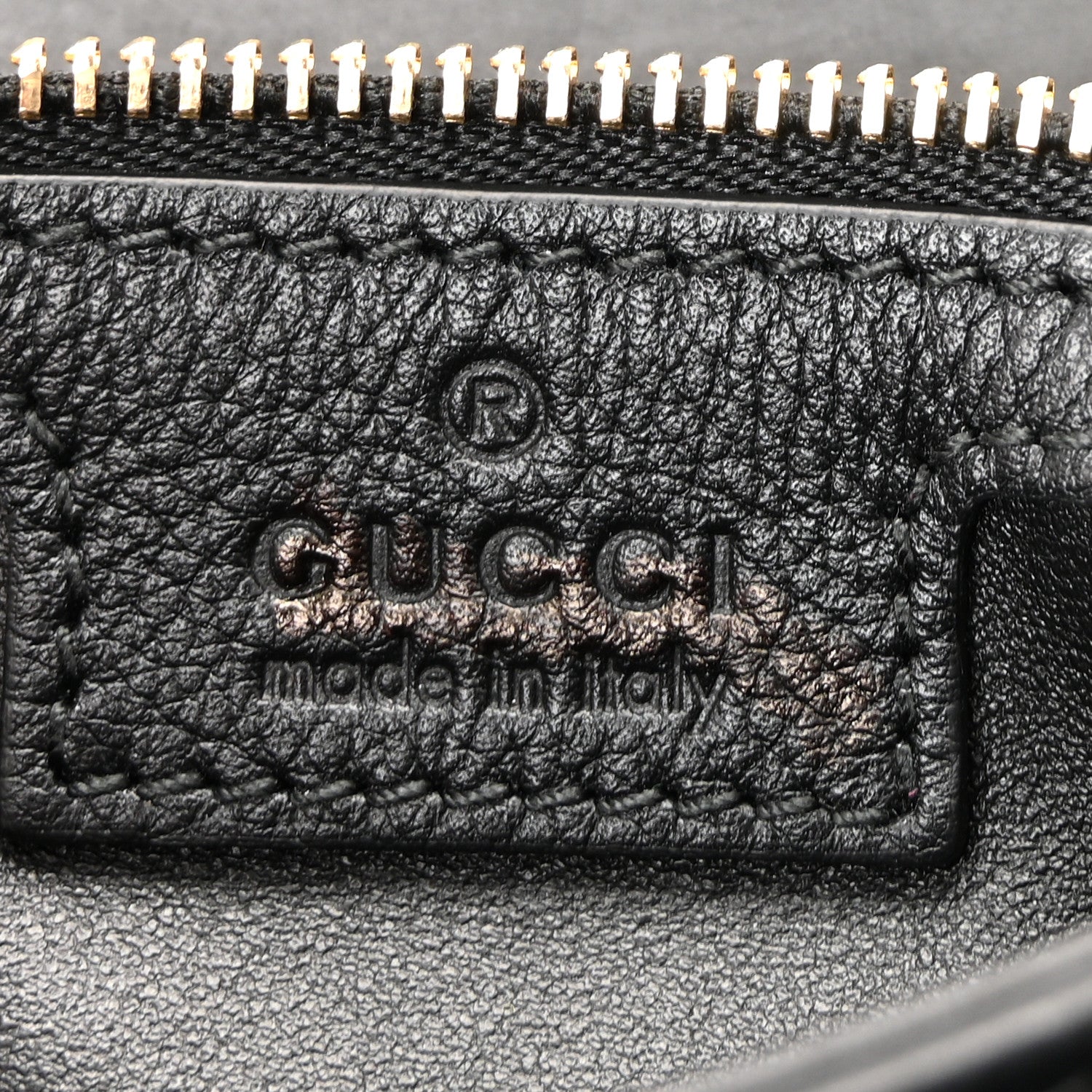 Gucci Roxy Calfskin Studded Medium Blondie Shoulder Flap Bag Black 6 of 10