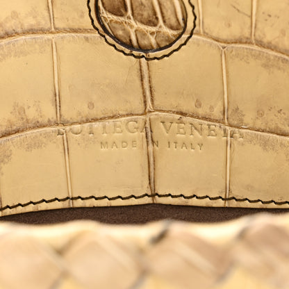 Bottega Veneta Niloticus Crocodile Himalaya Duo Cocco Ombre 8 of 11