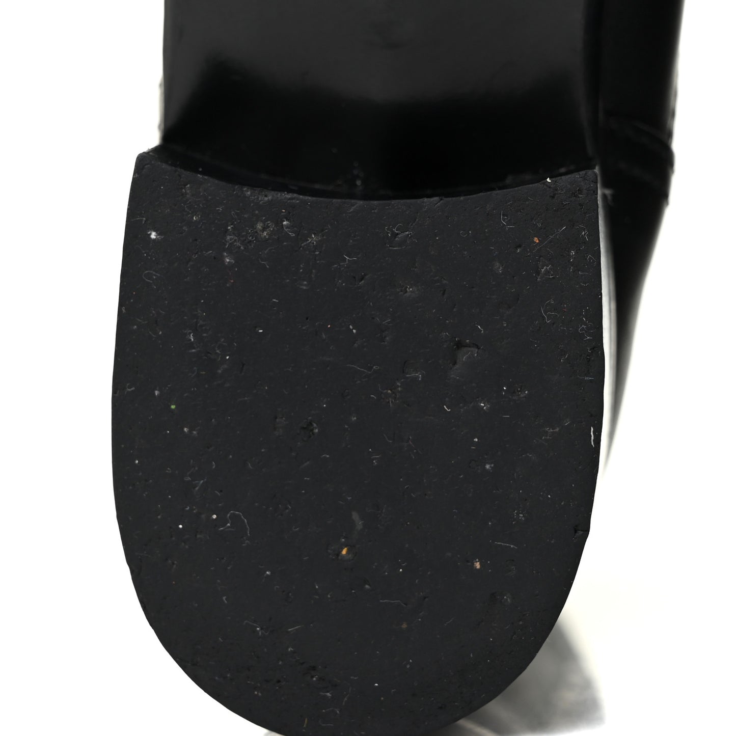 Calfskin Rockstud 30mm Biker Boots 37 Black