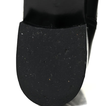 Valentino Garavani Calfskin Rockstud 30mm Biker Boots 37 Black 8 of 16