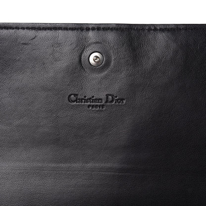 Christian Dior Lambskin Cannage Clutch Black 6 of 11