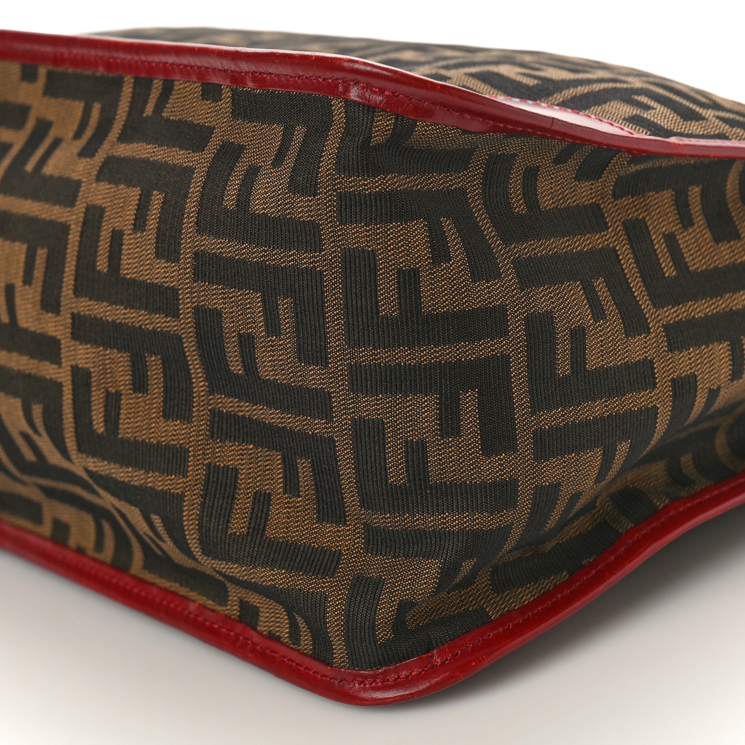 Fendi Zucca Tote Tobacco Red 9 of 13