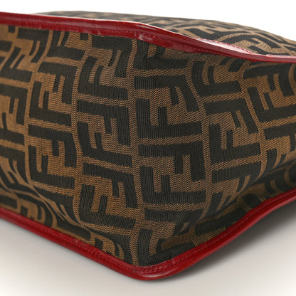 Fendi Zucca Tote Tobacco Red 9 of 13