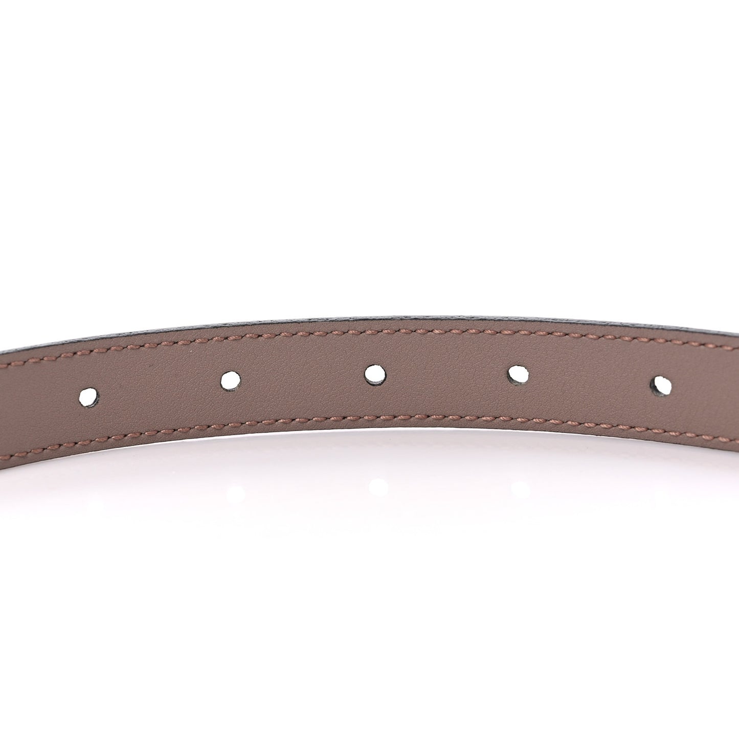 Moon Calfskin Pearl Double G 20mm Belt 80 32 Porcelain Rose