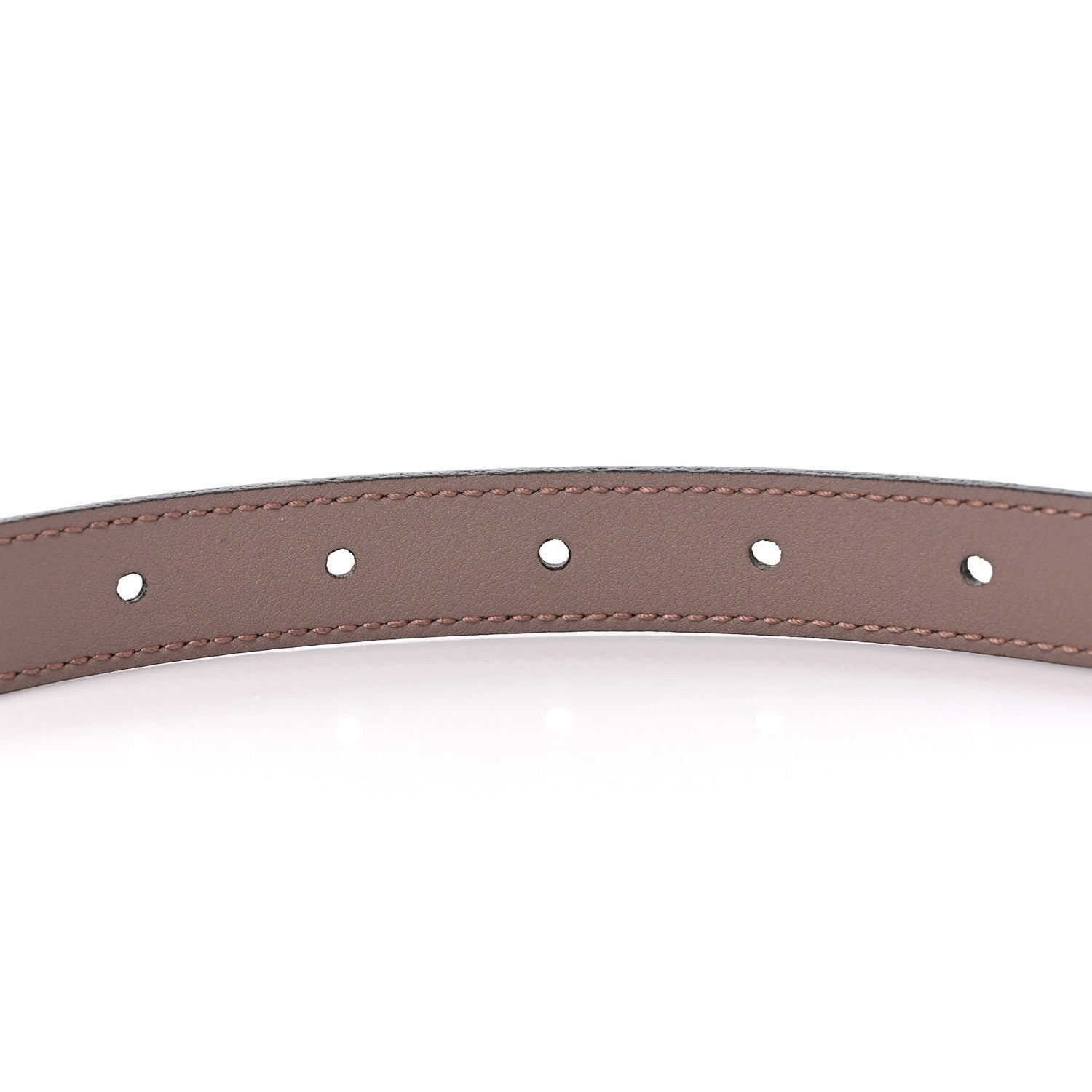 Gucci Moon Calfskin Pearl Double G 20mm Belt 80 32 Porcelain Rose 4 of 7