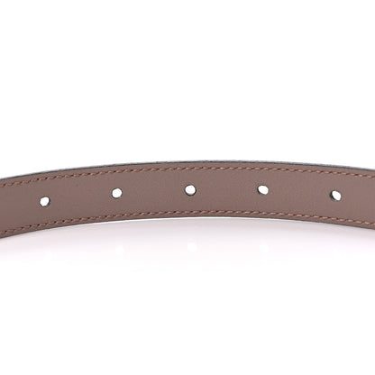 Gucci Moon Calfskin Pearl Double G 20mm Belt 80 32 Porcelain Rose 4 of 7