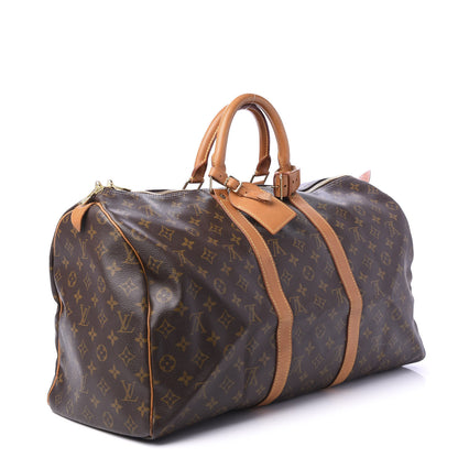 Louis Vuitton Monogram Keepall 50 2 of 9