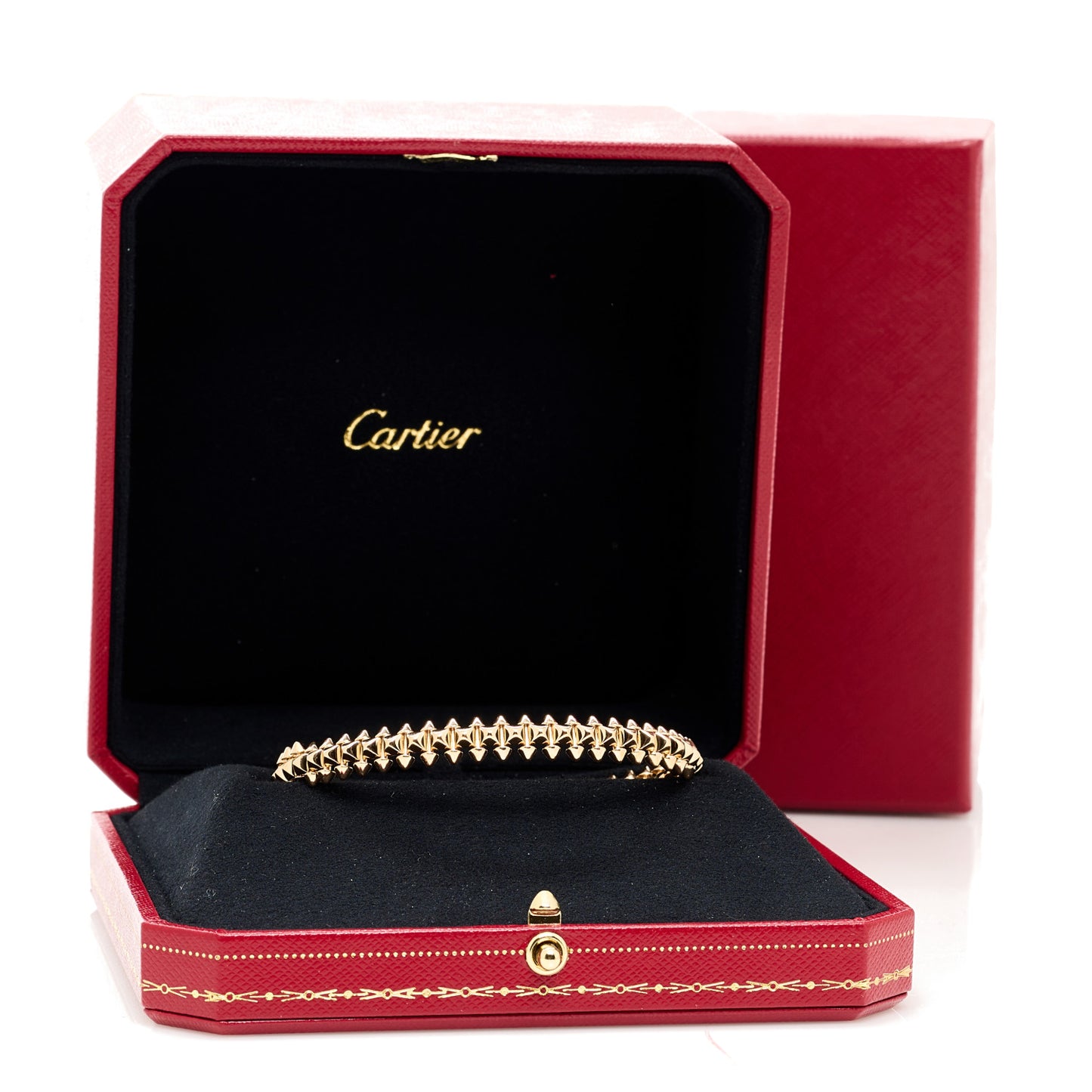 18K Pink Gold Medium Clash De Cartier Bracelet 18