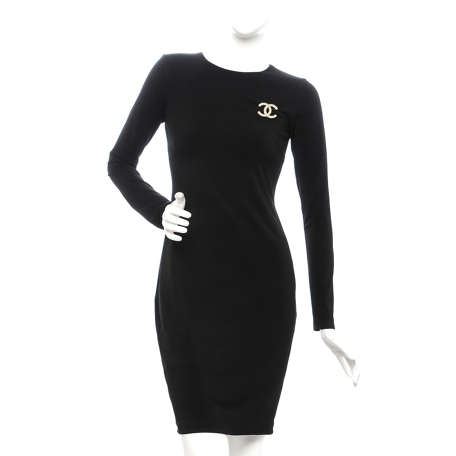 Chanel Pearl Studded CC Brooch Pin 2 of 6