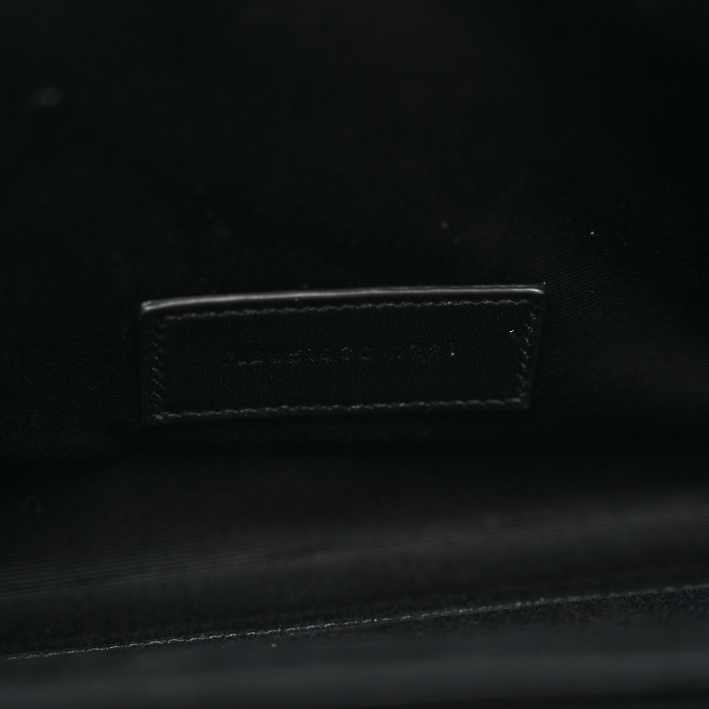 Grain De Poudre Textured Mixed Matelasse Triquilt Monogram Clutch Storm