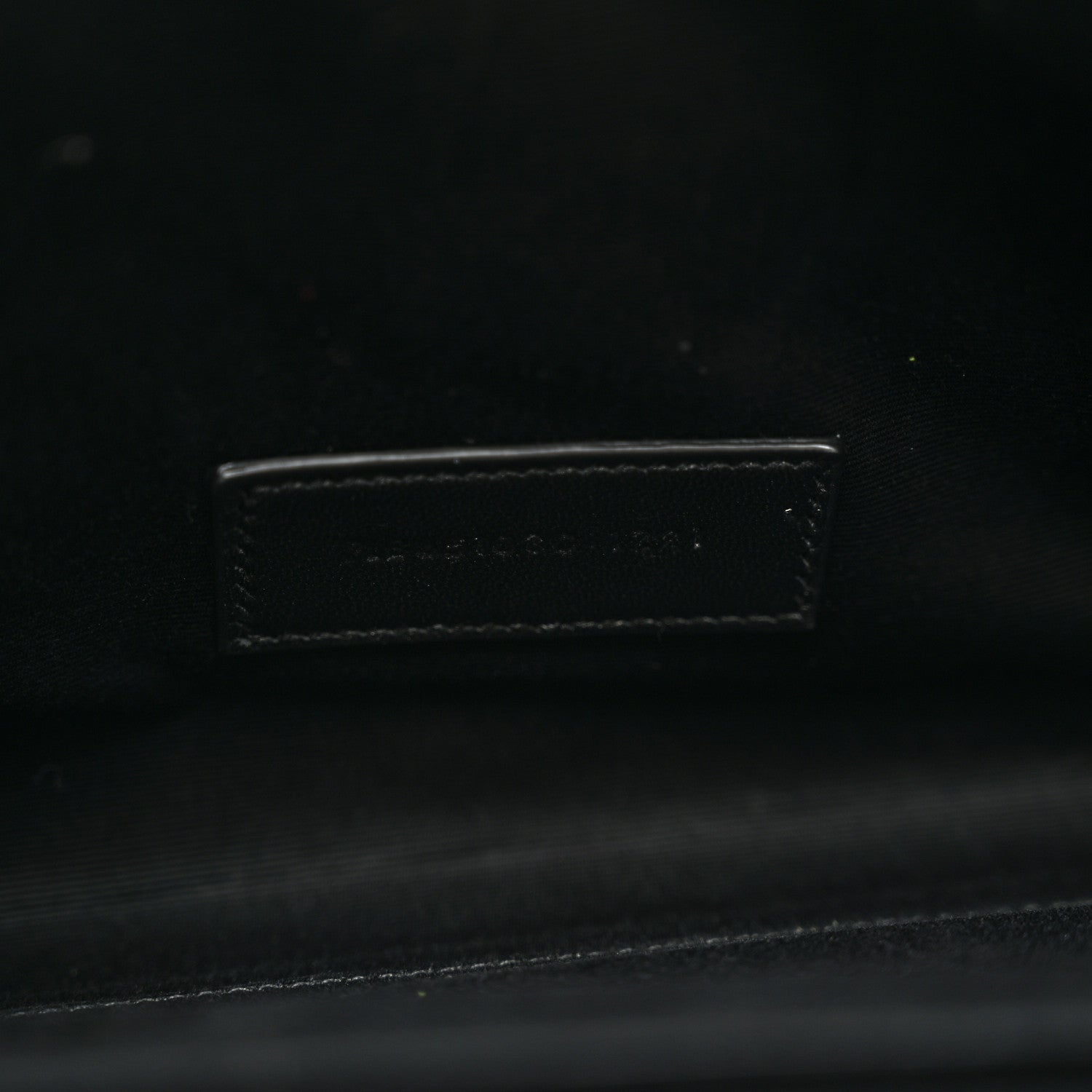 Saint Laurent Grain De Poudre Textured Mixed Matelasse Triquilt Monogram Clutch Storm 7 of 8