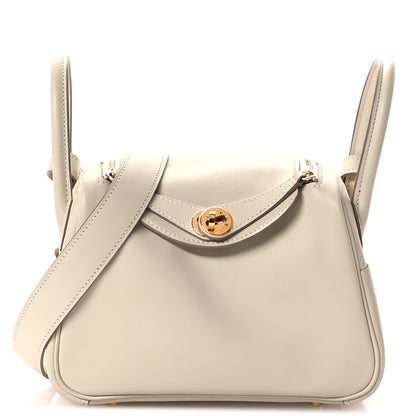 Hermes Swift Horseshoe Mini Lindy 20 Craie Gris Perle 1 of 13