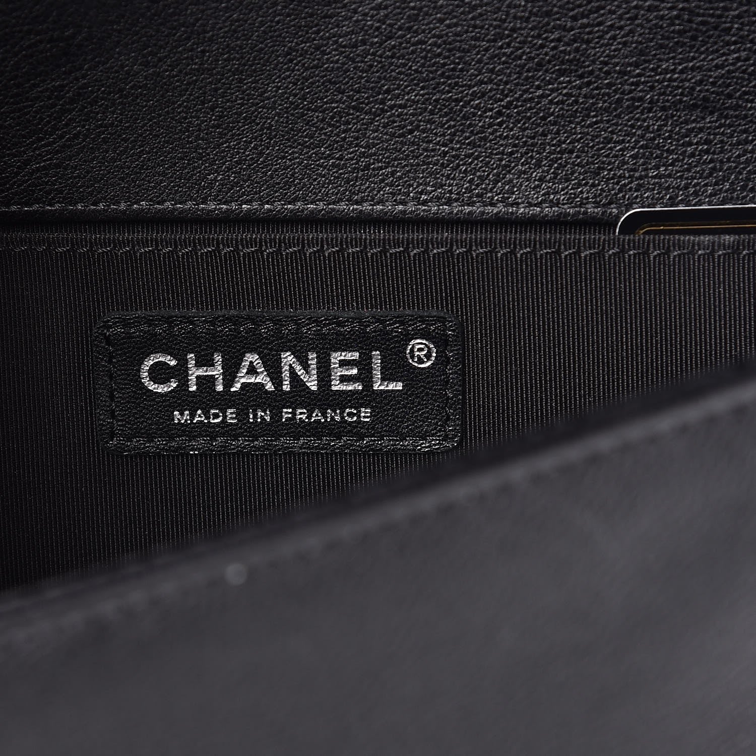 Chanel Calfskin Quilted Medium Boy Flap Black 6 of 8
