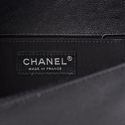 Chanel Calfskin Quilted Medium Boy Flap Black 6 of 8