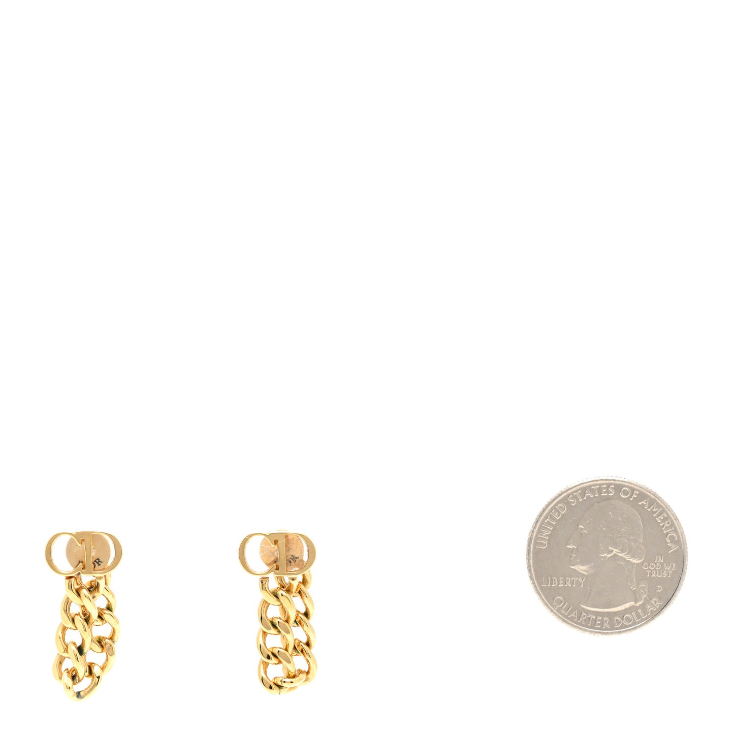 Danseuse Etoile Chain Earrings Gold