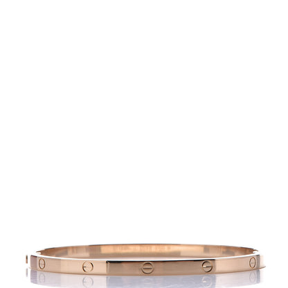 Cartier 18K Yellow Gold Small LOVE Bracelet 17 3 of 10