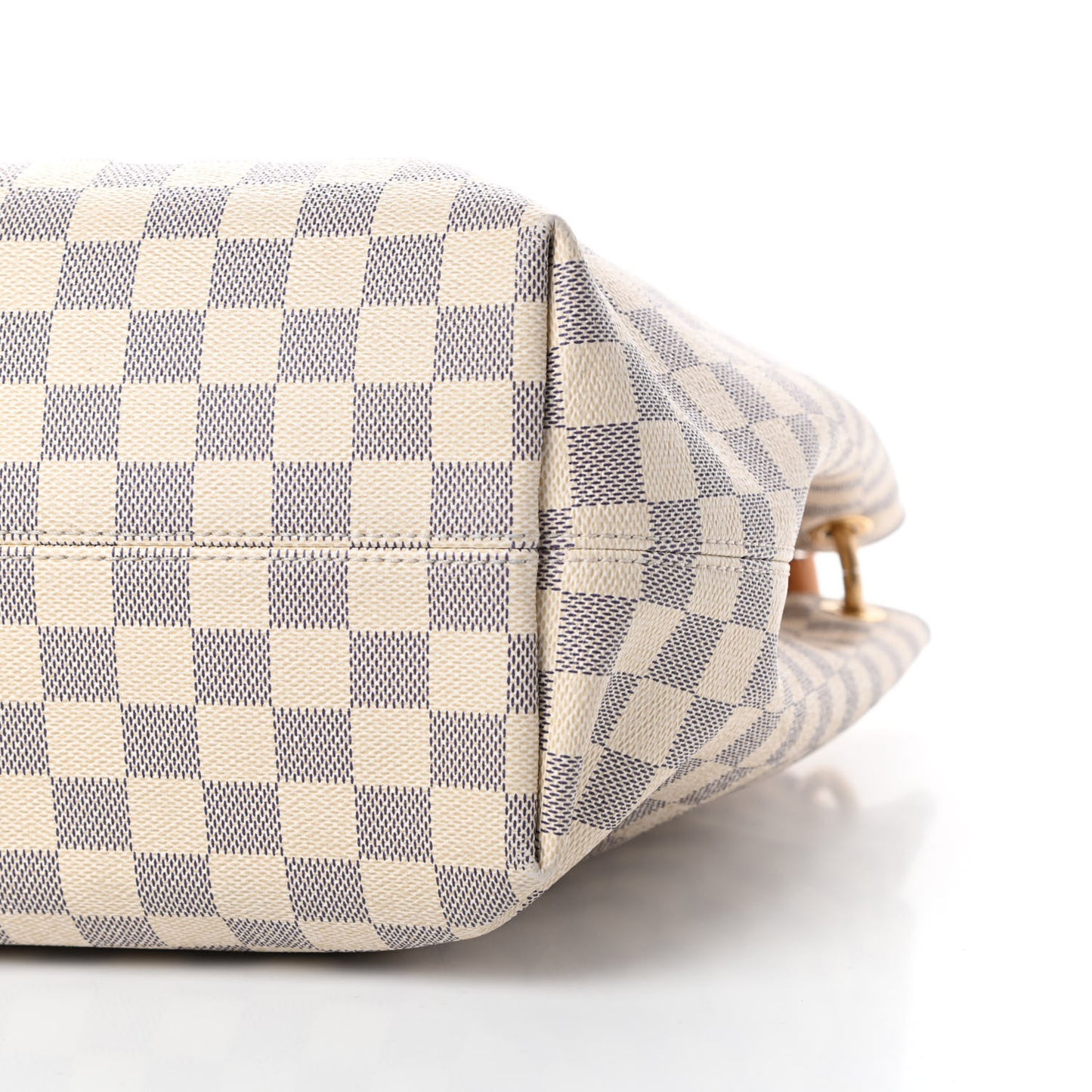 Damier Azur Graceful MM Rose Ballerine