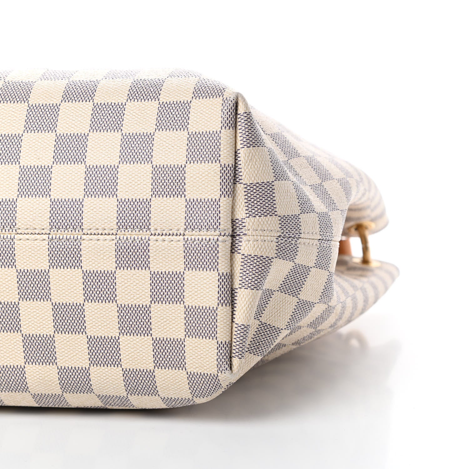 Louis Vuitton Damier Azur Graceful MM Rose Ballerine 11 of 16