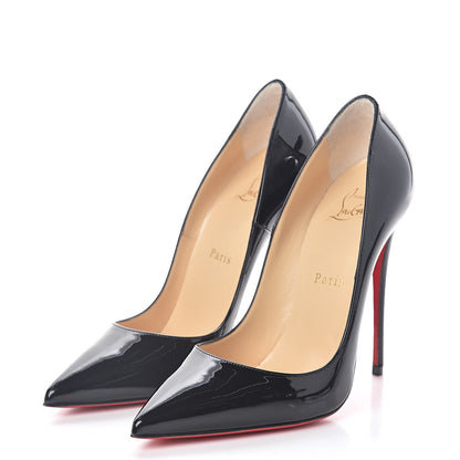 Christian Louboutin Patent So Kate 120 Pumps 37.5 Black 3 of 7