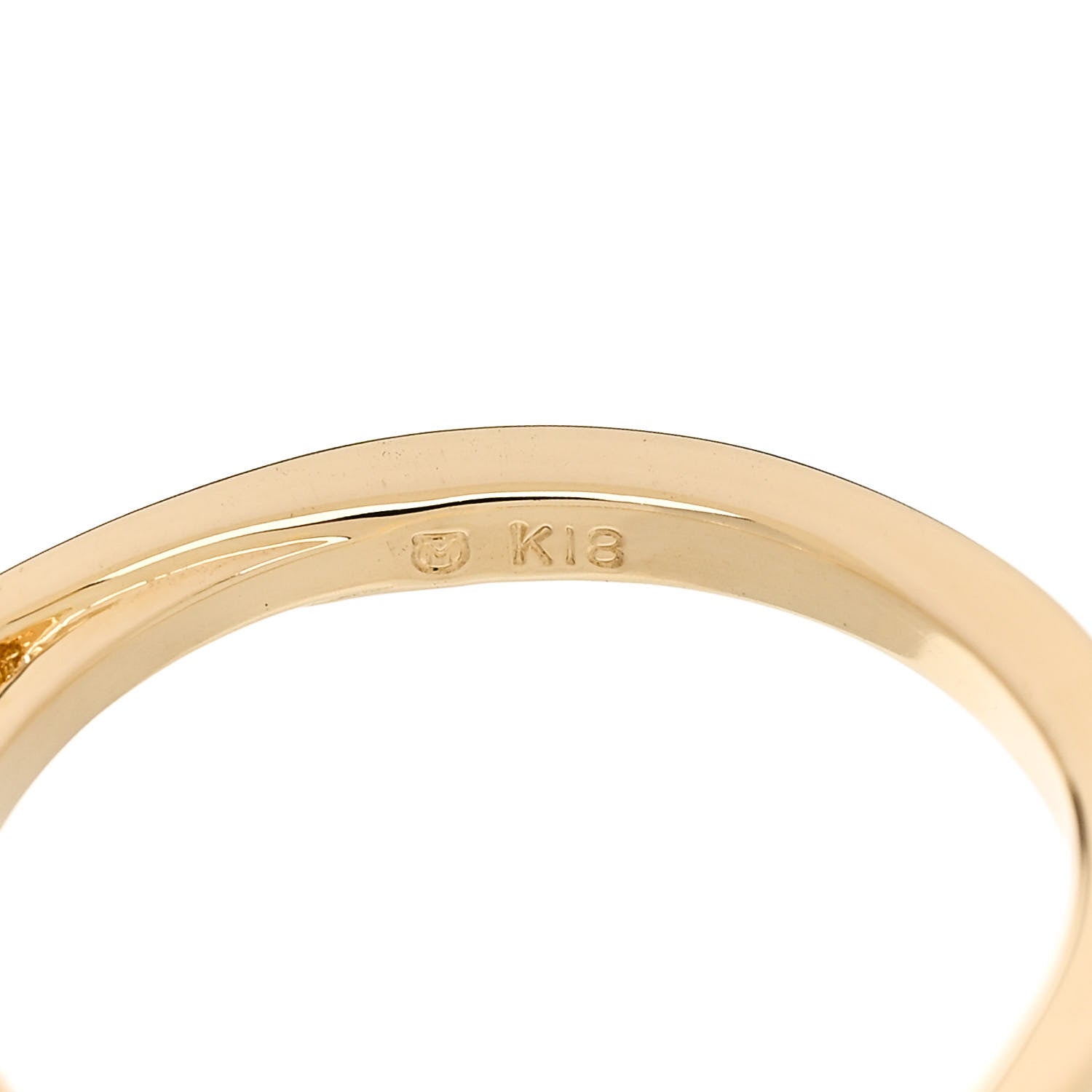 Mikimoto 18K Yellow Gold Akoya Pearl Three Pearl Ring 49 5 5 of 6