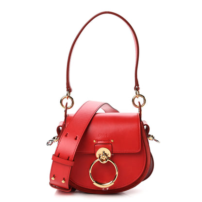Chloe Calfskin Small Tess Bag Gipsy Red 1 of 10