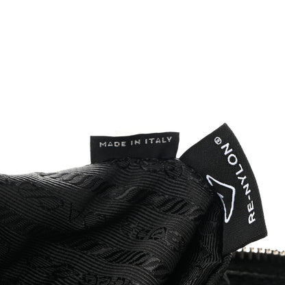 Prada Tessuto Nylon Saffiano Mini Re-Edition 2005 Bag Black 7 of 16