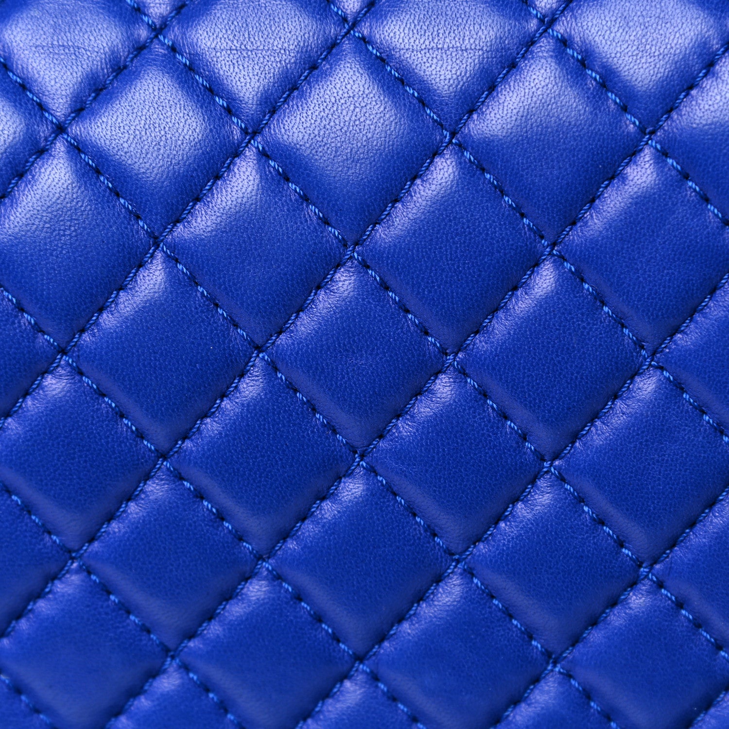 Chanel Lambskin Quilted Large Boy Flap Blue Black 19 of 20