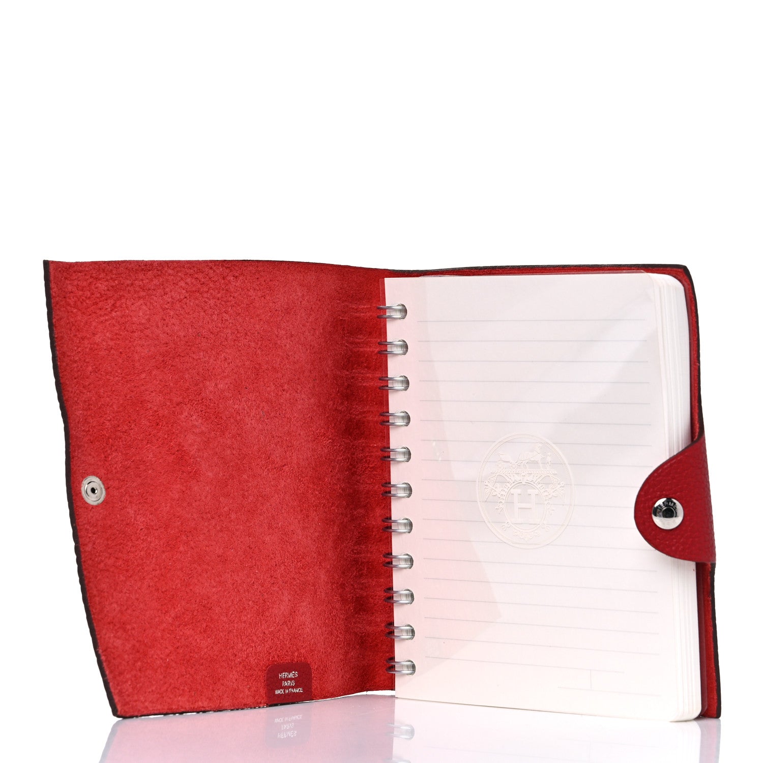 Hermes Togo Ulysse PM Agenda Cover Rouge Garance 5 of 10