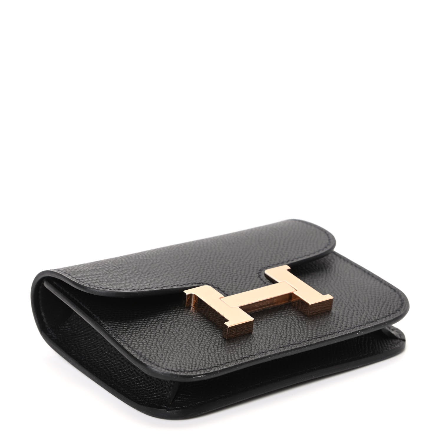 Hermes Epsom Constance Slim Wallet Black 4 of 9