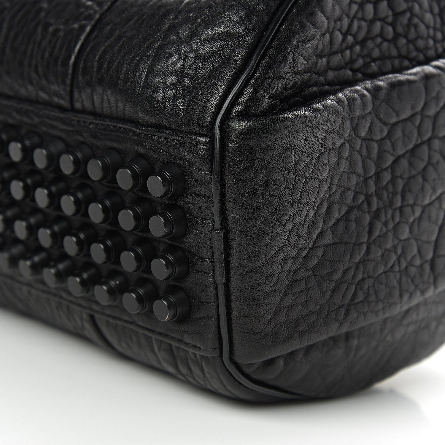 Alexander Wang Pebbled Lambskin Rockie Black Matte Black Hardware 7 of 8