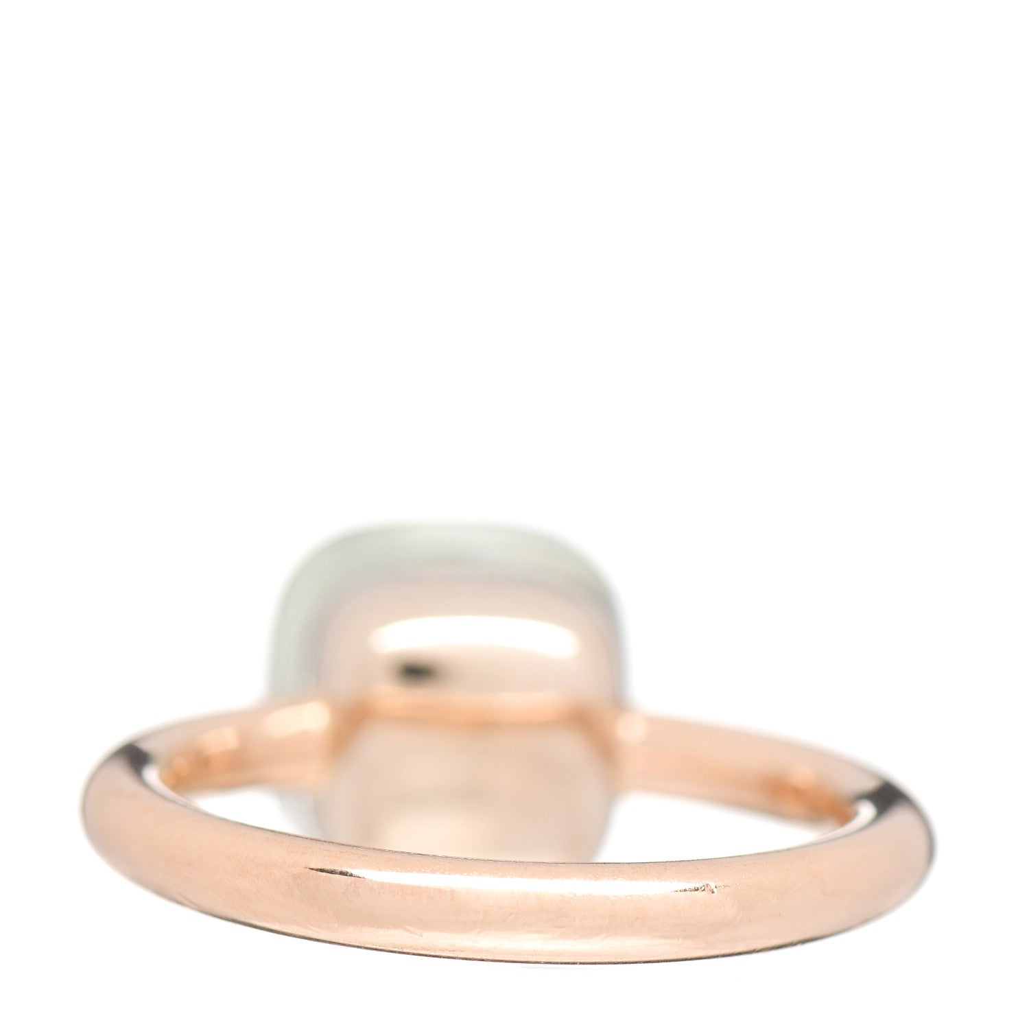 Pomellato 18K Rose Gold Prasiolite Classic Nudo Ring 49 4.75 4 of 5