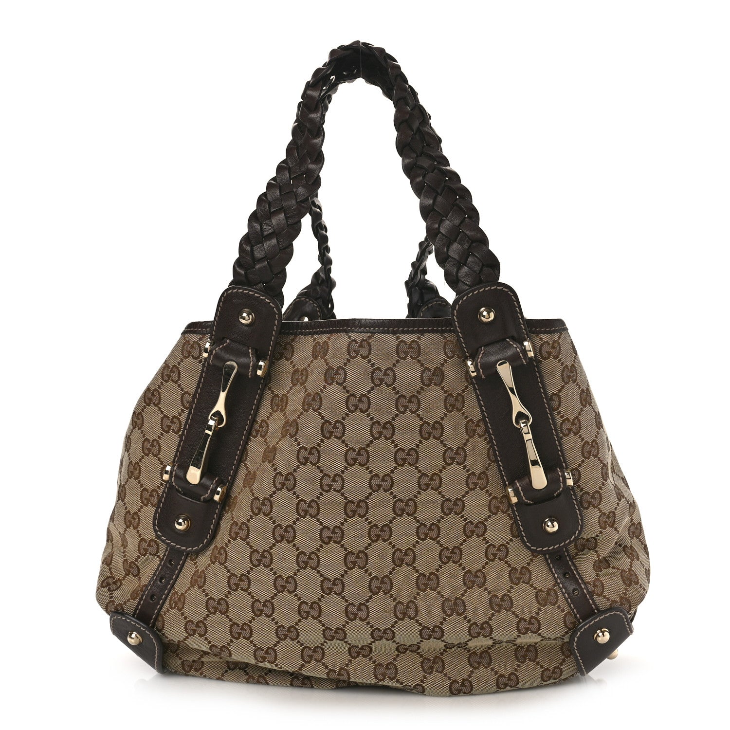Gucci Monogram Small Pelham Shoulder Bag Dark Brown 1 of 9