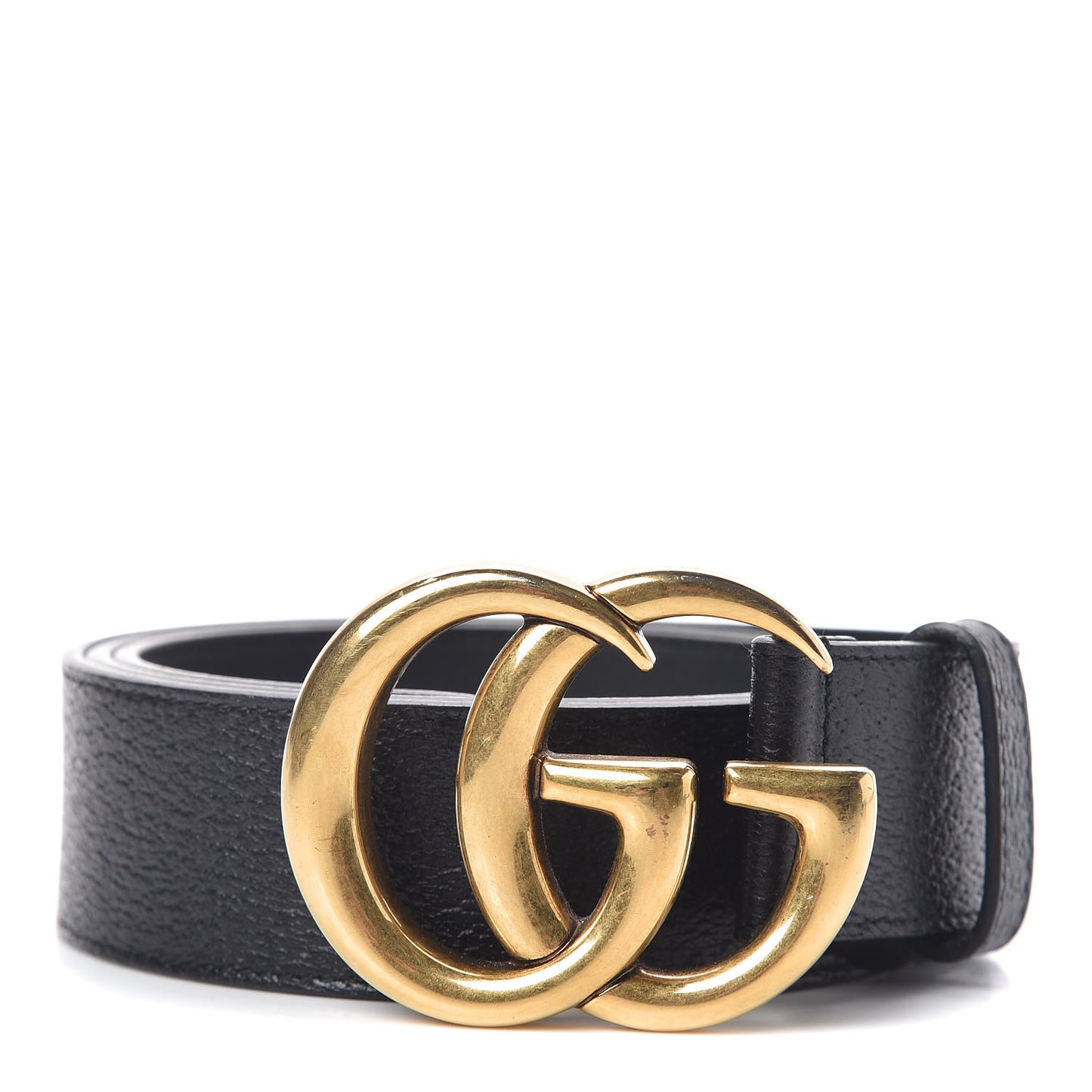 Textured Calfskin Double G 40mm Belt 95 38 Black