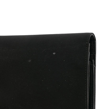 Prada Tessuto Nylon Saffiano Flap Wallet Black 8 of 10