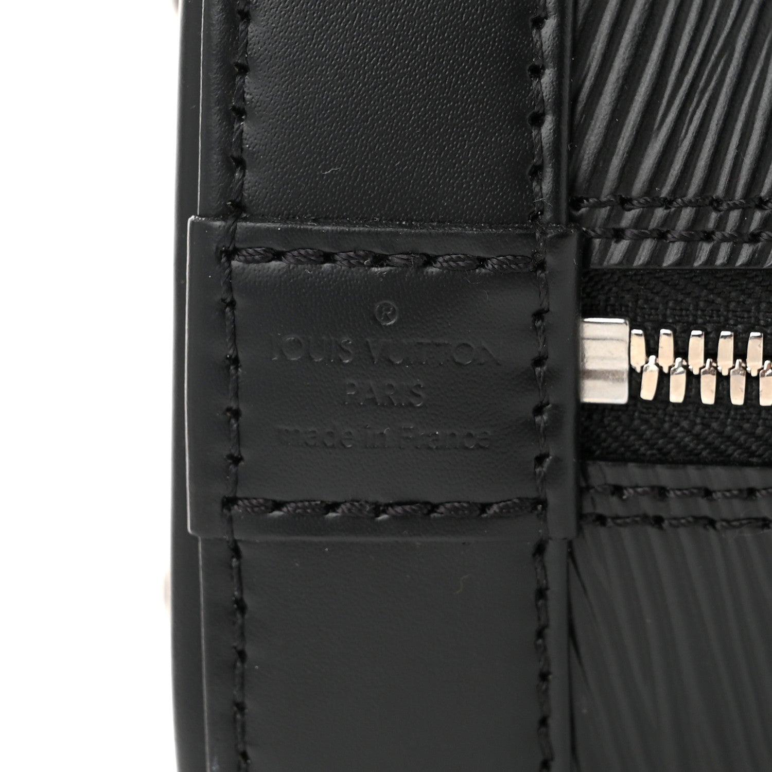 Louis Vuitton Epi Alma BB Black 6 of 10