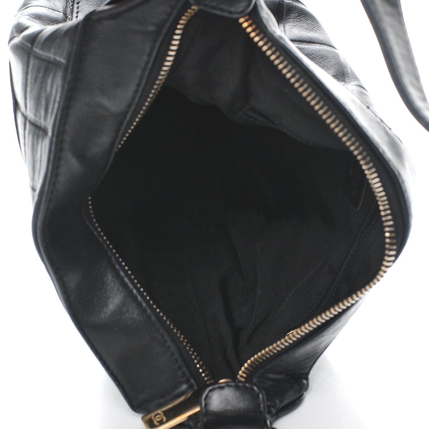 Chanel Lambskin Quilted Small Chocolate Bar Shoulder Bag Black 5 of 7