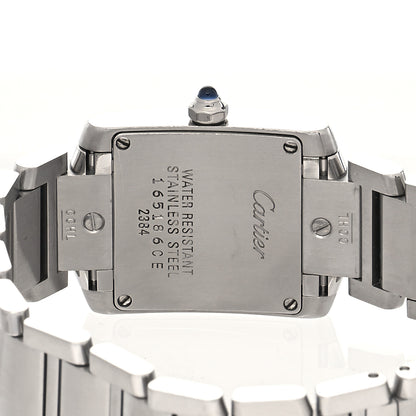 Cartier Stainless Steel 20mm Tank Francaise Quartz Watch 4 of 4