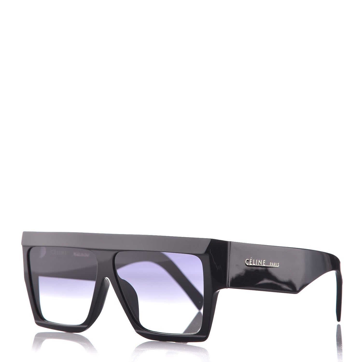 Celine Flat Top Sunglasses CL 40030F Black 1 of 7