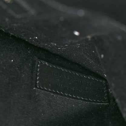 Saint Laurent SAINT LAURENT Grain De Poudre Monogram Uptown Pouch Black 6 of 8