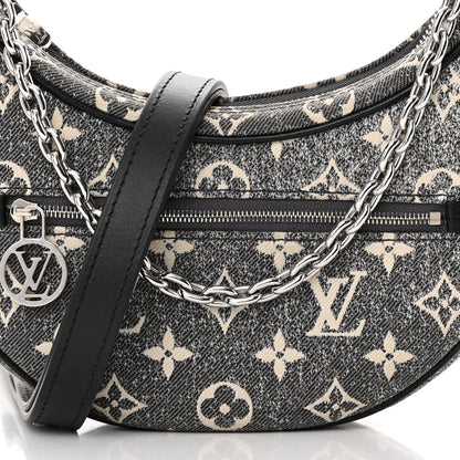 Louis Vuitton Monogram Jacquard Denim Loop Black 7 of 11