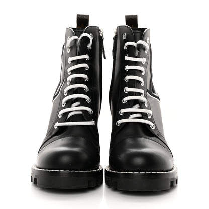 Louis Vuitton LOUIS VUITTON Calfskin Monogram Star Trail Ankle Boots 40.5 Black 2 of 14