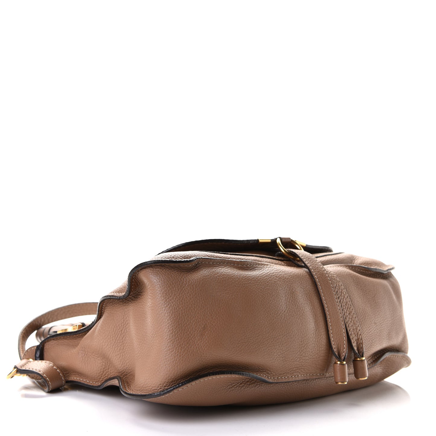 Calfskin Medium Marcie Satchel Nut