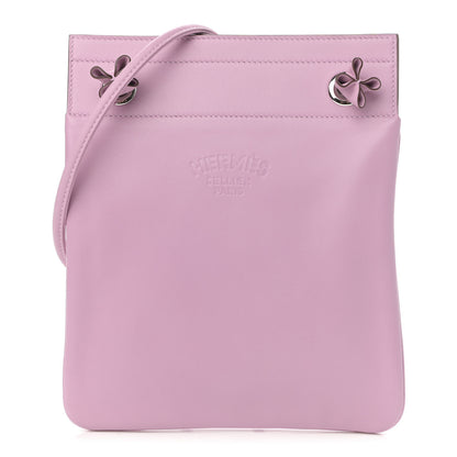 Hermes Milo Lambskin Swift Mini Aline Mauve Sylvestre 1 of 12