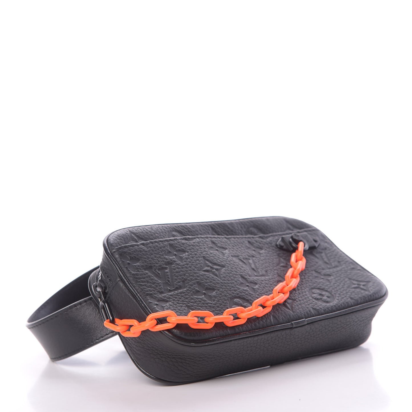 Taurillon Monogram Uniformes Solar Ray Soft Pochette Volga Belt Bag Black