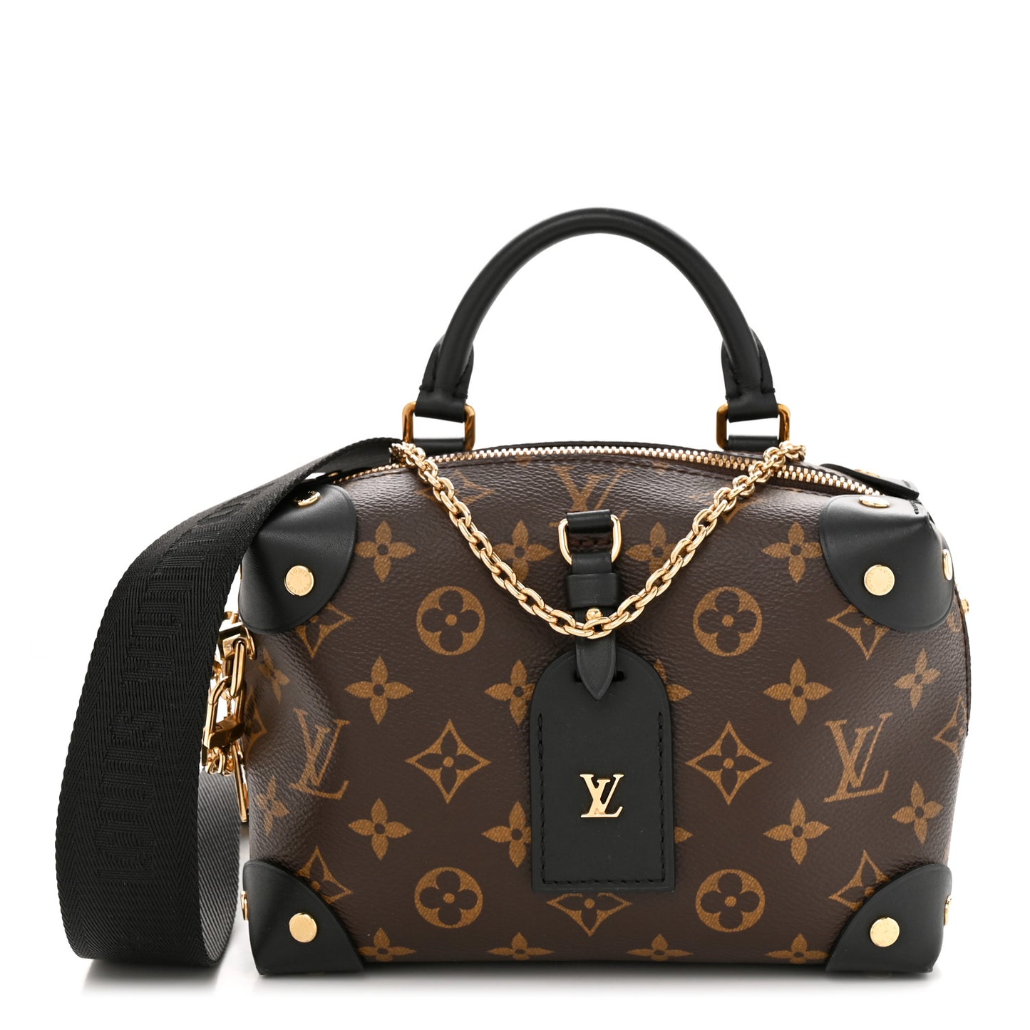 Monogram Petite Malle Souple Black